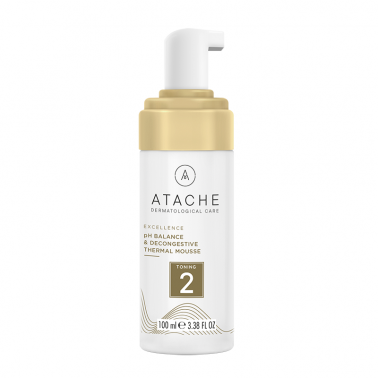 Excellence Mousse autoespumable para el cuidado facial Atache, 100 ml.