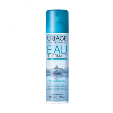 Agua termal facial Spray Uriage, 50 ml.